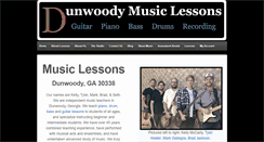 Desktop Screenshot of dunwoodymusic.com